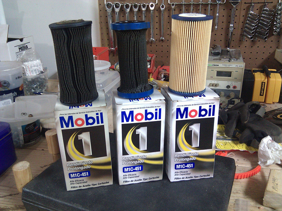 Mobil Oil Filter Chart